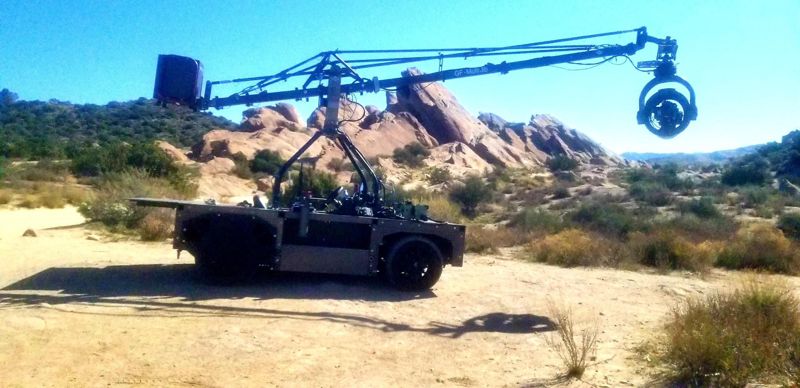 Cinergy Electric Camera Car in action