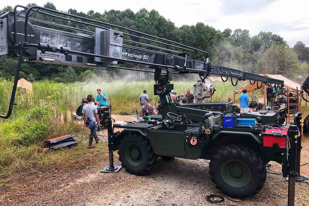 Commando Off-Road Base rigged for filming