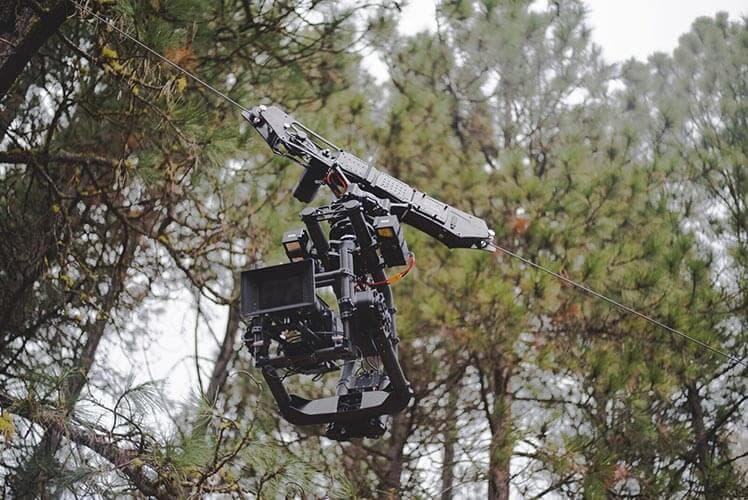 Black Tek air rig with DactylCam Pro