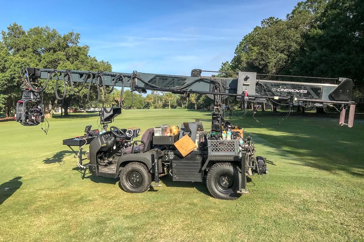 Extreme Gator Off-Road Base rigged for filming