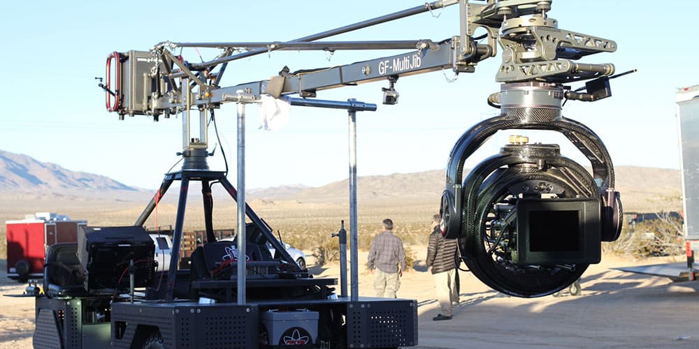 GF Multi Jib on set