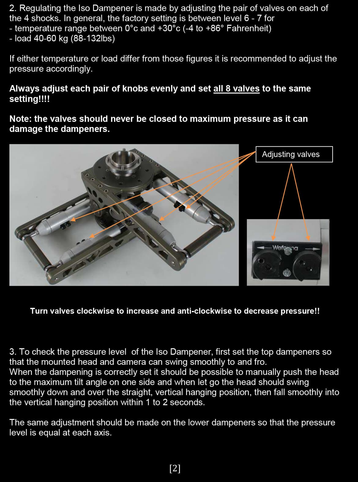 GFM ISO Dampener specifications 2