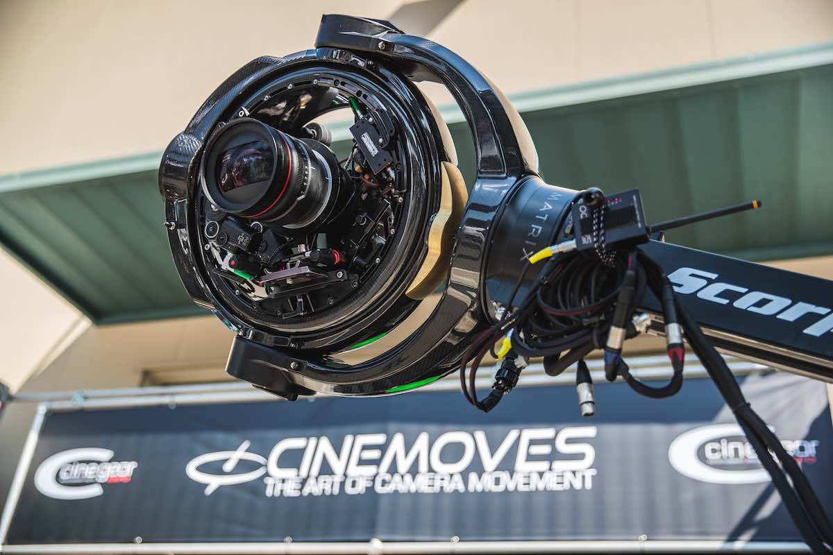 CineMoves Matrix gimbal mounted
