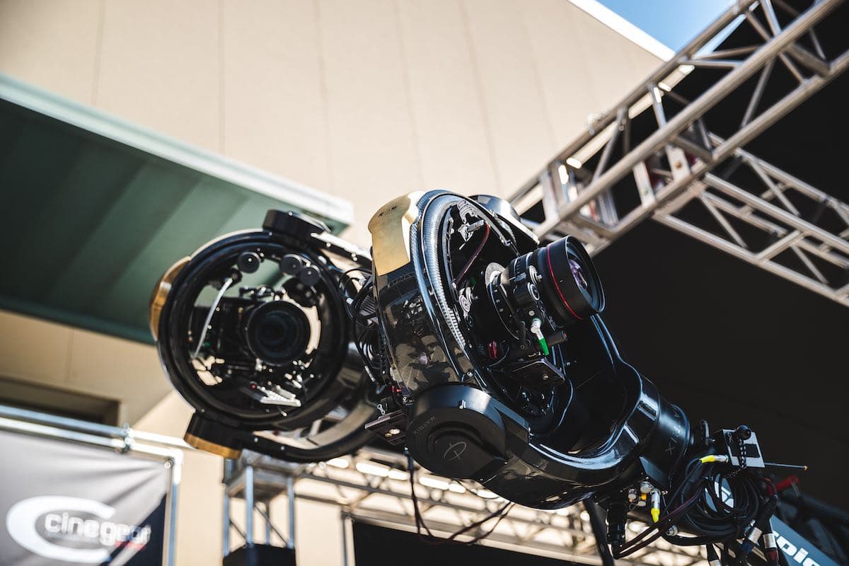 CineMoves Matrix on set