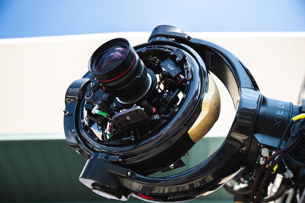 CineMoves Matrix rigged for production