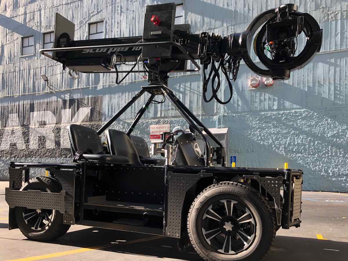CineMoves Matrix on crane