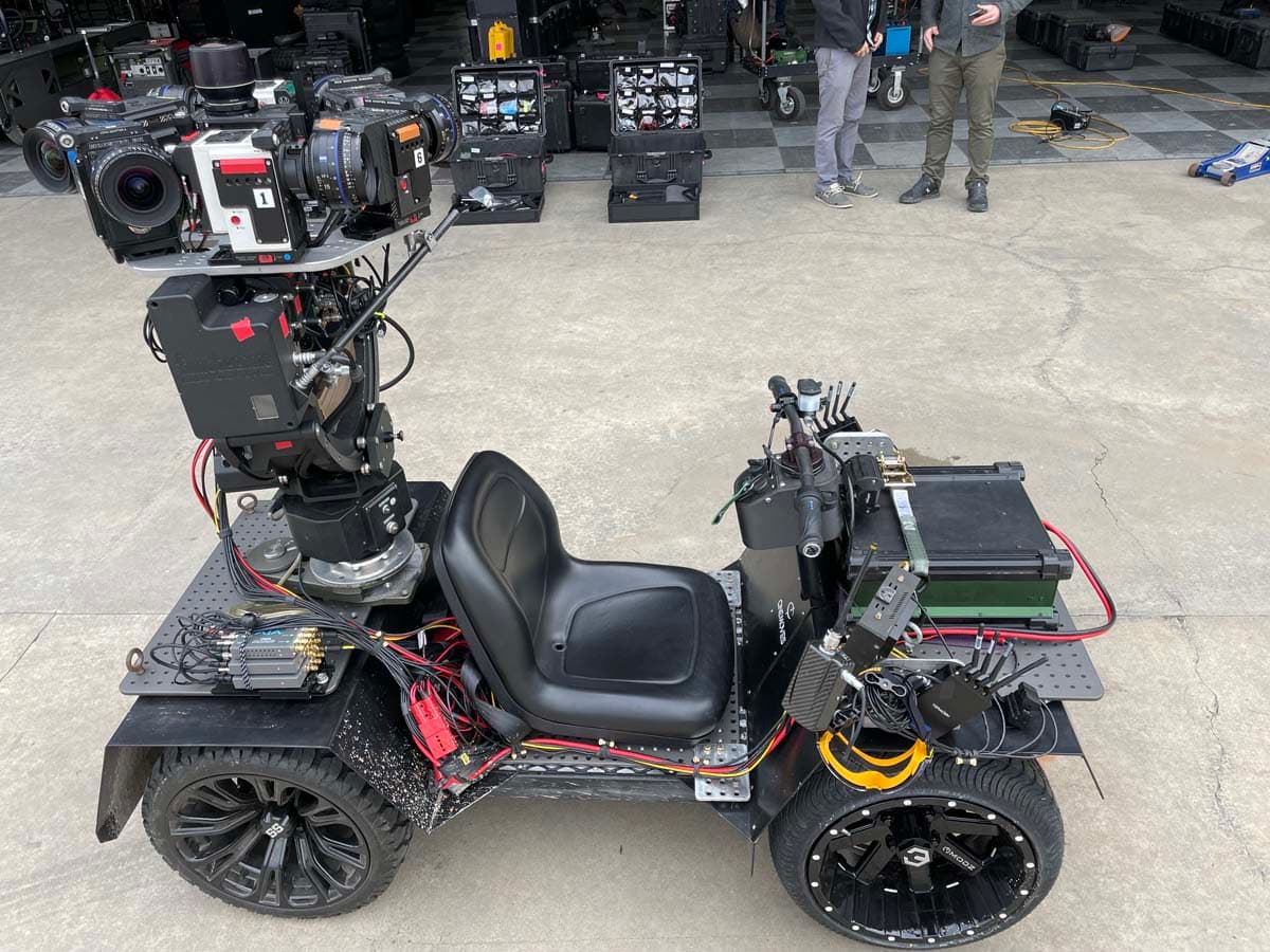 Mini Cinergy EV on location