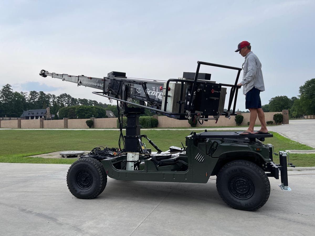 Ranger Off-Road Base crane detail