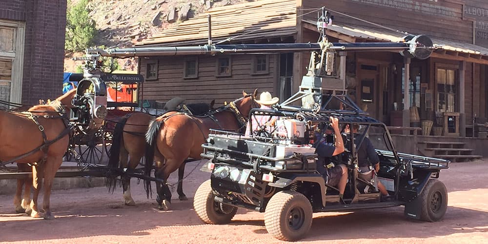 Remote Russian Arm on set