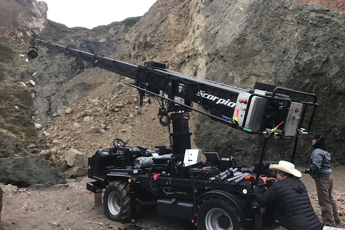 Scarab Off-Road Base rigged for filming