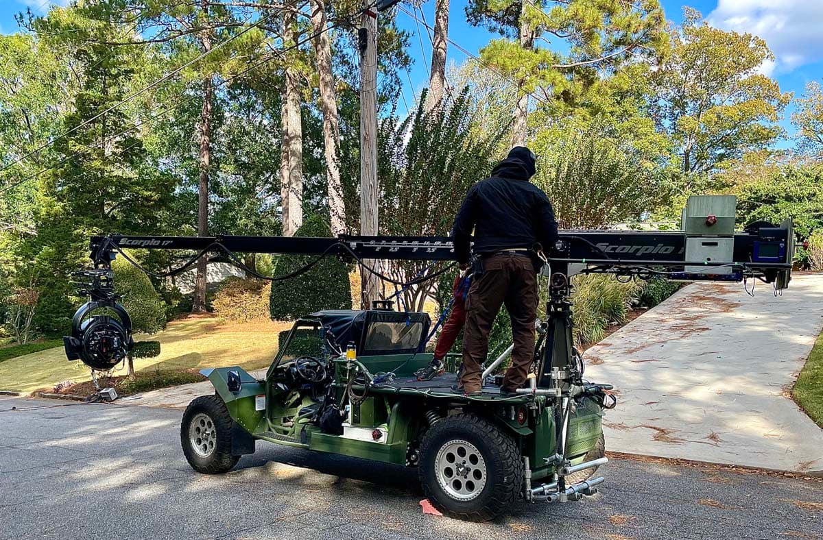 Scorpio 17' on location