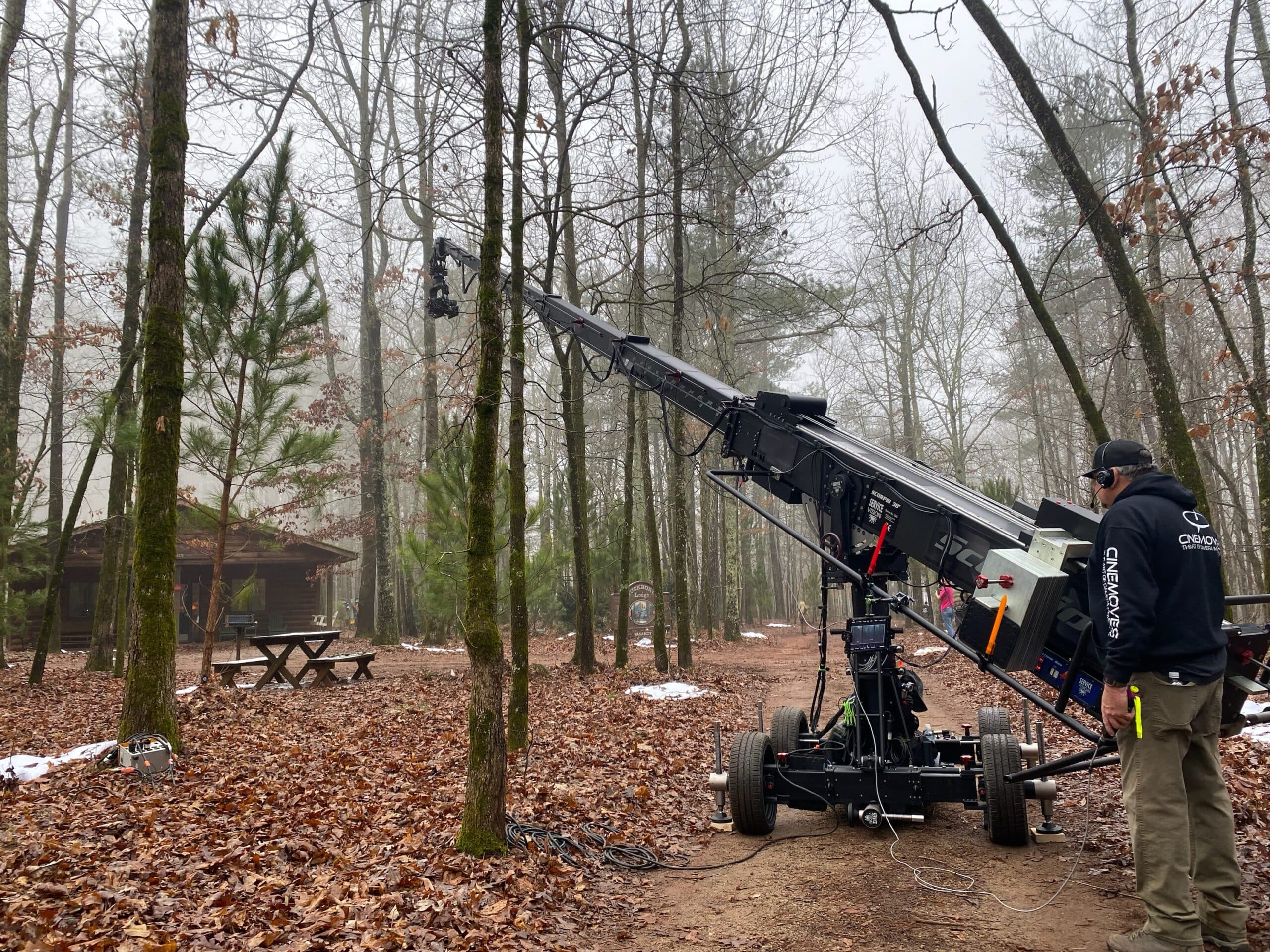 Scorpio 38' in forest shoot