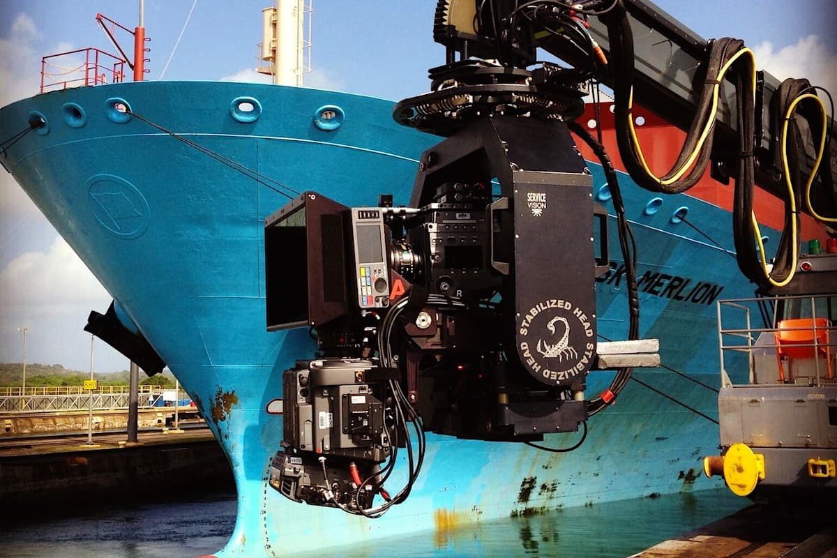 Scorpio Stabilized Head on ship