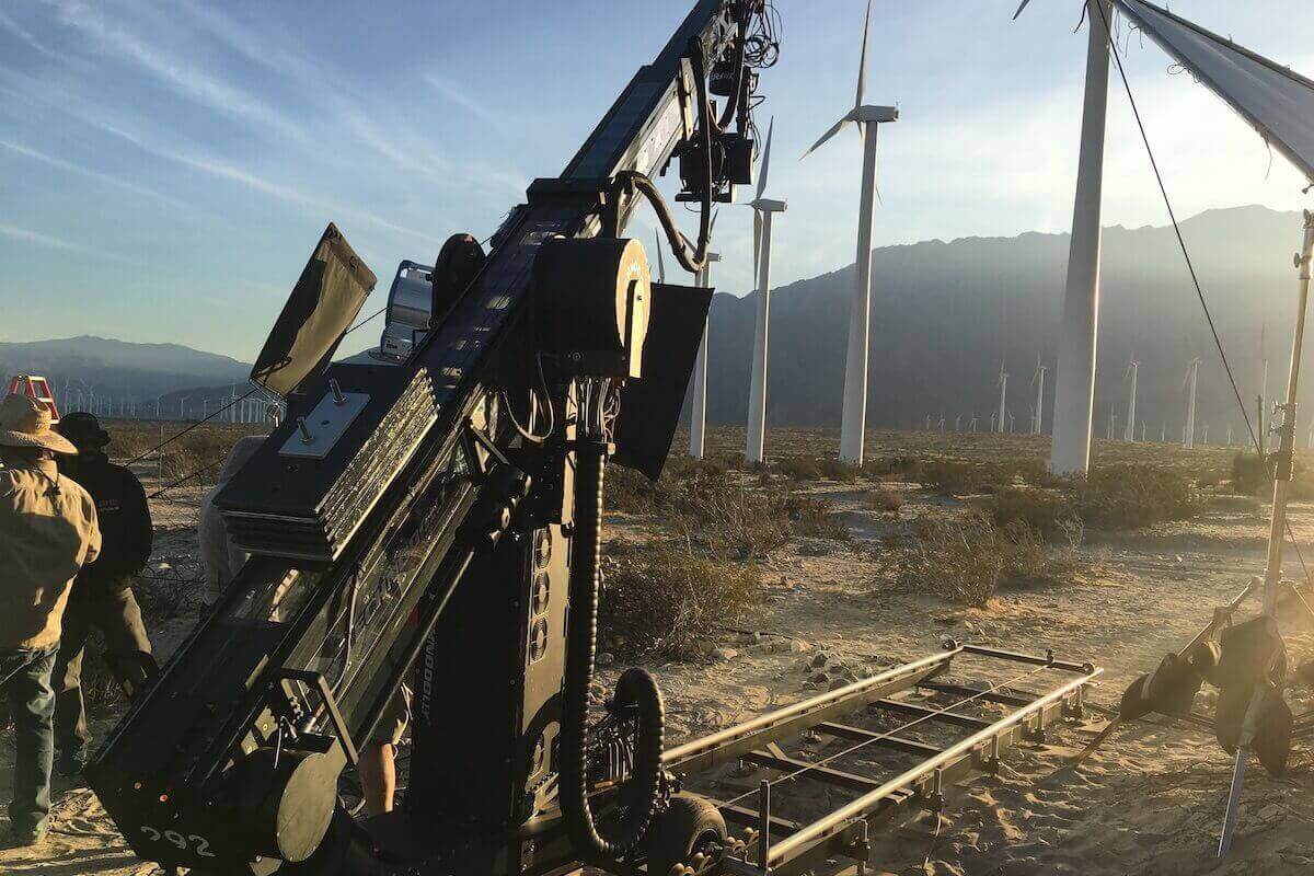 TechnoDolly at wind farm