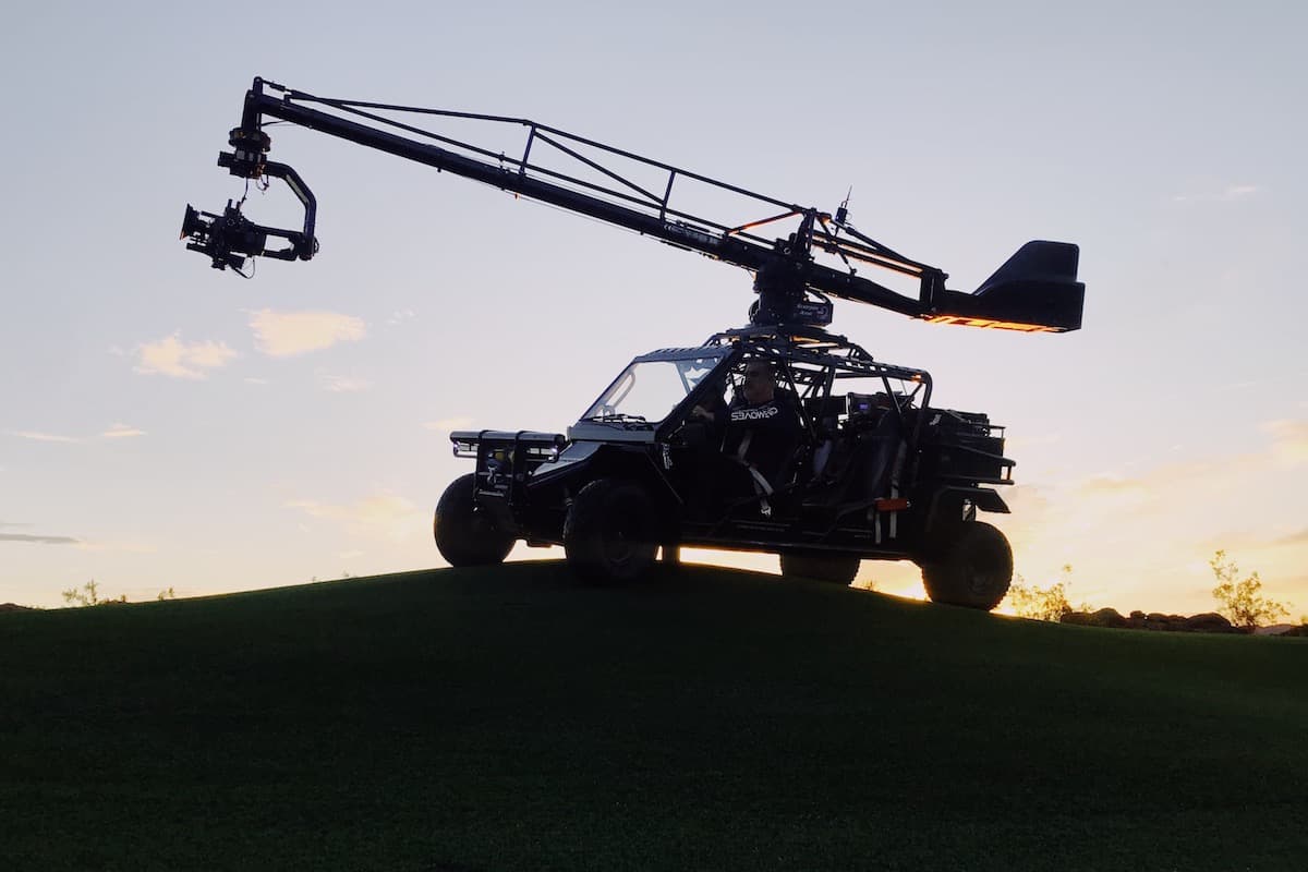 CineMoves Tom Car with Movi XL at Stone Eagle