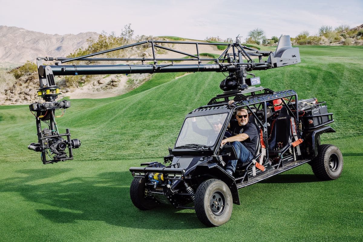 CineMoves Tom Car with Movi XL at Stone Eagle close-up