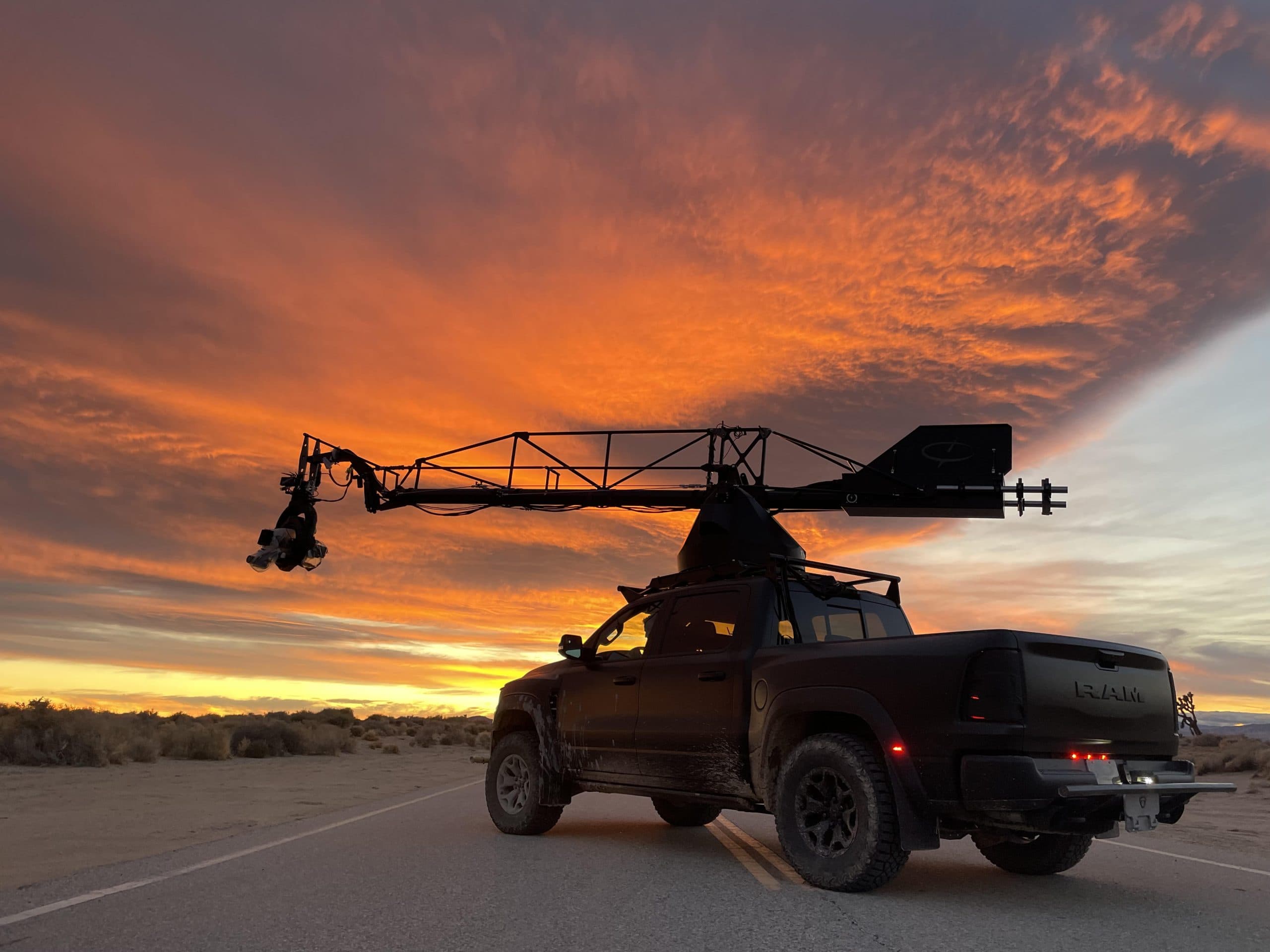 CineMoves TRX Arm Car on location