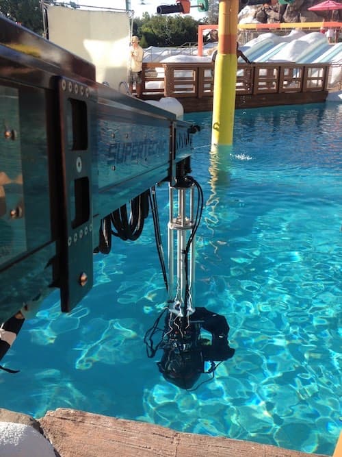 Supertechno underwater setup