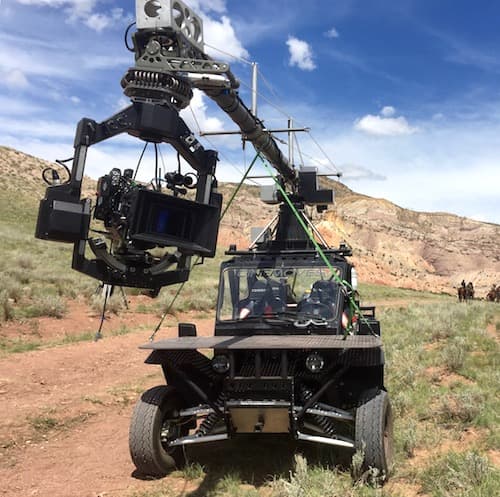 Tom Car on western set
