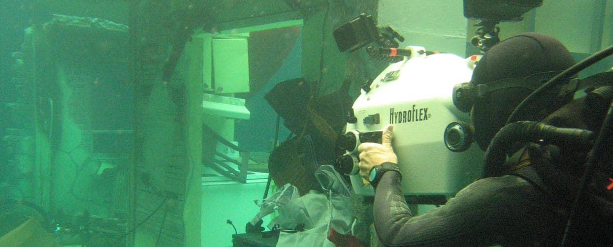 HydroFlex underwater camera equipment