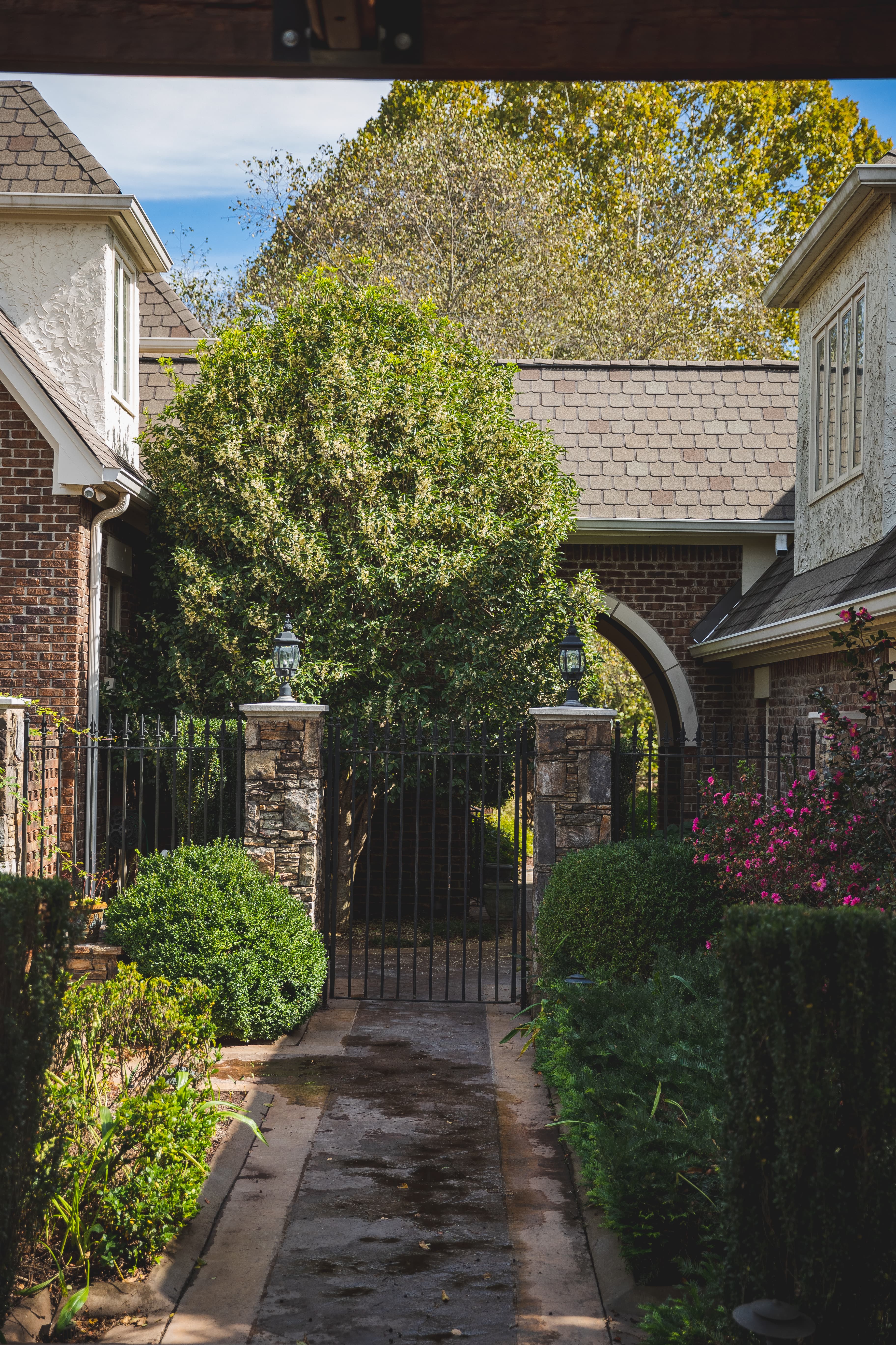 Walker Estate garden path